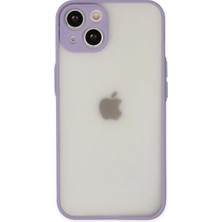 Alem Iphone 15 Plus Kılıf Montreal Silikon Kapak - Mor