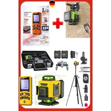 Deko Turkey 4d 16 Çizgi Yeşil Lazer Hizalama Terazili Tripot Seti + 50MT Otomatik Hizalama Set