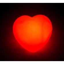 Kalp Şeklinde LED Gece Lambası Pilli Romantik Dekoratif Işık