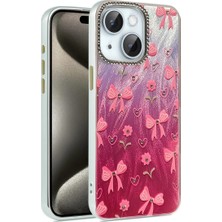 Alem Iphone 15 Kılıf Blade Aynalı Desenli Kapak - Desen 3