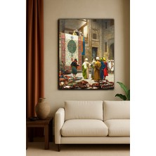 Artease Jean Leon Gerome Halı Tüccarı (1887) Kanvas Tablo