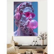 Mushen Studıo Pop Art Heykel Kanvas Tablo Restoran Ev Duvar Salon Ofis Hediyelik Dekarasyon Süsü Ölçü Seçiniz