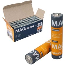 Mag Batteries MG-26174 Alkalin Aaa 40'lı Ince Kalem Pil Kumanda Pili (Aaa, LR03, Am-4)