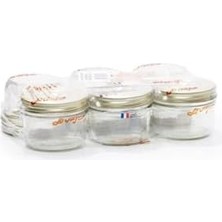 Le Parfait Familia Cam Kavanoz Sızdırmaz Kapaklı 350ML (6 Adet)