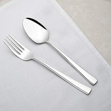 Nehir Deniz Sade 6 Kişilik 30 Parça Çatal Kaşık Takımı