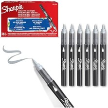 Akrilik Markör, Fırça Uç, Açık Gri