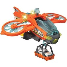 Dickie Toys Dickie, 203794000, Rescue Hybrids-Sky Patroller Oyuncak Oyuncağı, Su Püskürtme ve Kurtarma Sepeti, Fonksiyonel, Ses ve Işık, Diğer Rh Serisi ile Uyumlu, Die-Cast (Metal) Araçlı, 29 cm