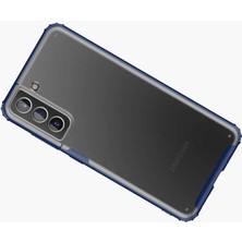 Galaxy S21 Fe Kılıf Mavi Vulga Sert Kapak Orijinal Esnek Ince Geliştirilmiş Dayanıklı Darbe Karşıtı Koruyucu Yeni Nesil Tasarım (Galaxy S21 Fe, Mavi)