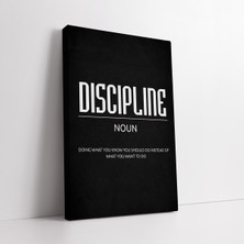 Mushen Studıo Risk Temalı Motivasyonel Ofis Için Kanvas Tablo