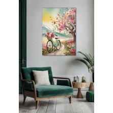Mushen Studio Mushen Studıo Modern Çiçekli Kanvas Tablo - Duvar Tablosu - Canvas Tablo Duvar Dekorasyonu