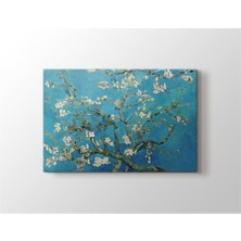 Mushen Studio Mushen Studıo Vincent Van Gogh Çiçek Açan Badem Ağacı Premium Kanvas Tablo