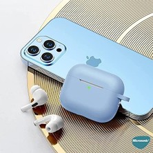 Airpods Pro 2.nesil Için Kılıf Askılı Mat Silikon Pembe [airpods Pro 2. Nesil ile Uyumlu Kılıf - Pembe]