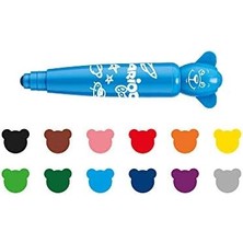 Bebek Yıkanabilir Keçeli Boya Kalemi, 12'li