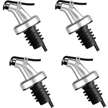 4 Adet Sızdırmaz Yağdanlık Tıpası, Şişe Dökme Ağızlığı, Şişe Ucu Dökme Ağızlığı