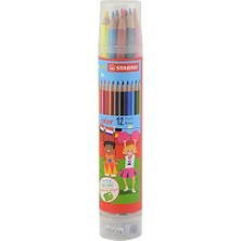 Color - Kuru Boya Kalemi - 12'li Plastik Tüp