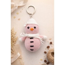Hediyelik Amigurumi Anahtarlık ve Çanta Charmı El Yapımı