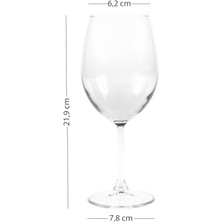 Astoria Premium Kadeh Seti - Altın Yaldızlı Kristal Cam - 6 Parça 540CC Büyük Hacim - El Işçiliği Detaylar - Şık Sunumlar