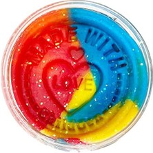 125 gr Mermer Desenli Işıltılı Gökkuşağı