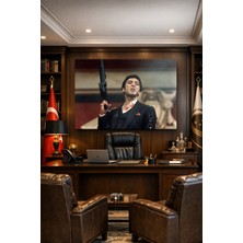 Mushen Studıo Scarface Tony Montana Kanvas Tablo - Ikonik Film Sahneleri Serisi