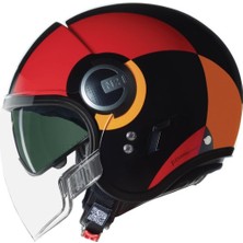 Nolan N21 Visor 06 Açık Motosiklet Kaskı Bicromo 350