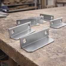 Çekmece Kilidi Karşılılığı, Sac, 25X10X7 Mm, Metal Gövde, Dayanıklı, Montaj Uyumlu, Mobilya, Dolap, Kapak, Kilit, Sabitleme Parçası, Çinko Alaşımlı, Sabitleme Uygunluğu Yüksek (25 Adet)