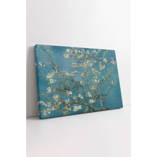 Mushen Studio Mushen Studıo Van Gogh Ağaç Dalı Kanvas Tablo, Vincent Van Gogh Tablo, Klasik Eser Kanvas, Premium Lüks Tablo