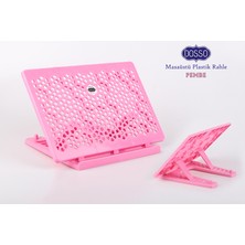 My Real Plastik Rahle - Pratik Rahle - Masa Üstü Rahlesi - Kitap Okuma Standı - Pembe