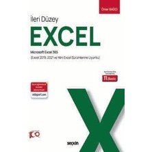 Ileri Düzey Excel: Microsoft Excel 365 - Excel Kullanımı- Veri Analizi - Formüller Dashboard Raporlama - Query - Chatgpt ve Excel