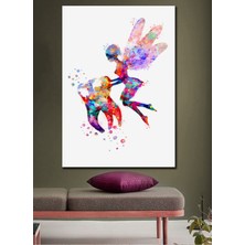 Mushen Studio Mushen Studıo Özgün Tasarım Diş Perisi Hekim Kanvas Tablo