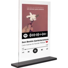 Dekori_spotify Plak_sen Benim Şarkılarımsın_cem ADRIAN_15X20