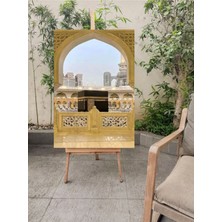 Mushen Studıo Kabe Tablo Kıble Gösteren Kanvas Tablo Canvas Hediyelik Duvar Dekarasyon Duvar Süsü Ölçü Seçiniz :)