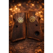 Beretta Mod 70 Tek Düğmeli Ahşap Lazer Işlemeli