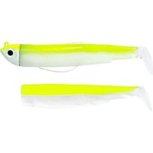 Fiiish Black Minnow BM120/3 BM3015 Combo Shore 12CM 12GR Fluo Yellow Uv