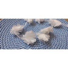 - Beyaz Lazer Kesim Kurdele Çiçek Tül 1 Metre