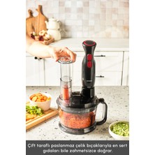 Karaca Pro Multimax 6 In 1 Çok Amaçlı Mutfak Robotu/blender Seti Black 2000 W