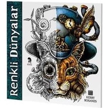 Renkli Dünyalar - Yetişkinler Için Boyama Kitabı
