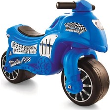 Normadia Iki Tekerlekli Mavi Pedalsız Çocuk Motoru, Eğlenceli ve Güvenli Oyun Keyfi