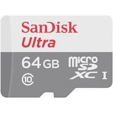 Ultra SDSQUNR-064G-GN3MN 10 Uhs-I 64 GB Micro Sd Kart