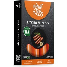 Newer Foods Newer Bitki Bazlı Sosis 200G