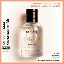 Norayn By Laveria Fruity Floral Kadın Parfüm 50 ml Edt – Meyvemsi ve Çiçeksi Tatlı, Günlük Kullanıma Uygun Hafif Koku