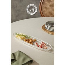 Glamis Selen Concept Damla Model El Yapımı Cam Kayık Tabak