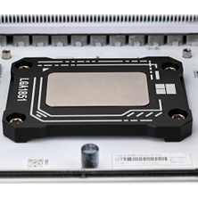 Eco Lounge Thermalright LGA1851 Bcf Siyah Cpu Tutucu, Cpu Bükme Önleyici Sabit Braket, Kurulumu Kolay, Tam Fit Sabit Dikişsiz Kurulum, Tüm Alüminyum Alaşımlı Anot Kumlama Süreci, Intel 15. Cpu Tutucu