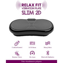 Normadia Vibration Plate Egzersiz Aleti, 5 Programlı, Slim 2d, Fitness ve Spor Için