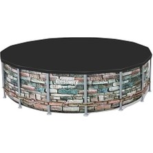 Eco Lounge 4,88 M Yuvarlak Havuz Örtüsü