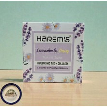 Harem's Lavanta & Papatya Doğal Sabun 120GR (Hyaluronik Asit & Kolajen Içerikli)