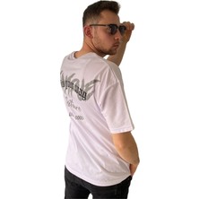 Man Klas Tişört Bisiklet Yaka Oversize Comfort T-Shirt Baskılı Erkek Tshirt