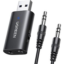 Bluetooth 5.1 3.5mm Aux Alıcı Verici Bluetooth Adaptörü
