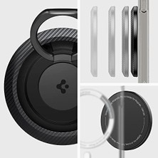Eco Lounge Magfit O-Mag Için Manyetik Telefon Tutucu Magsafe Özellikli Ring Carbon - AMP05505