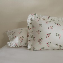 Eco Lounge Silvie 2'li Yastık Kılıfı Kırmızı