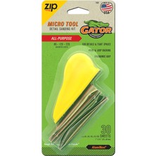 Eco Lounge Gator Fınıshıng Products Microzip Zımpara Seti, Farklı Tanecikli